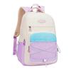 Fashion Schoolbag for Boys and Girls, Junior High School Students, High School Students, Contrasting Colors, Lightweight, Large-capacity Backpack