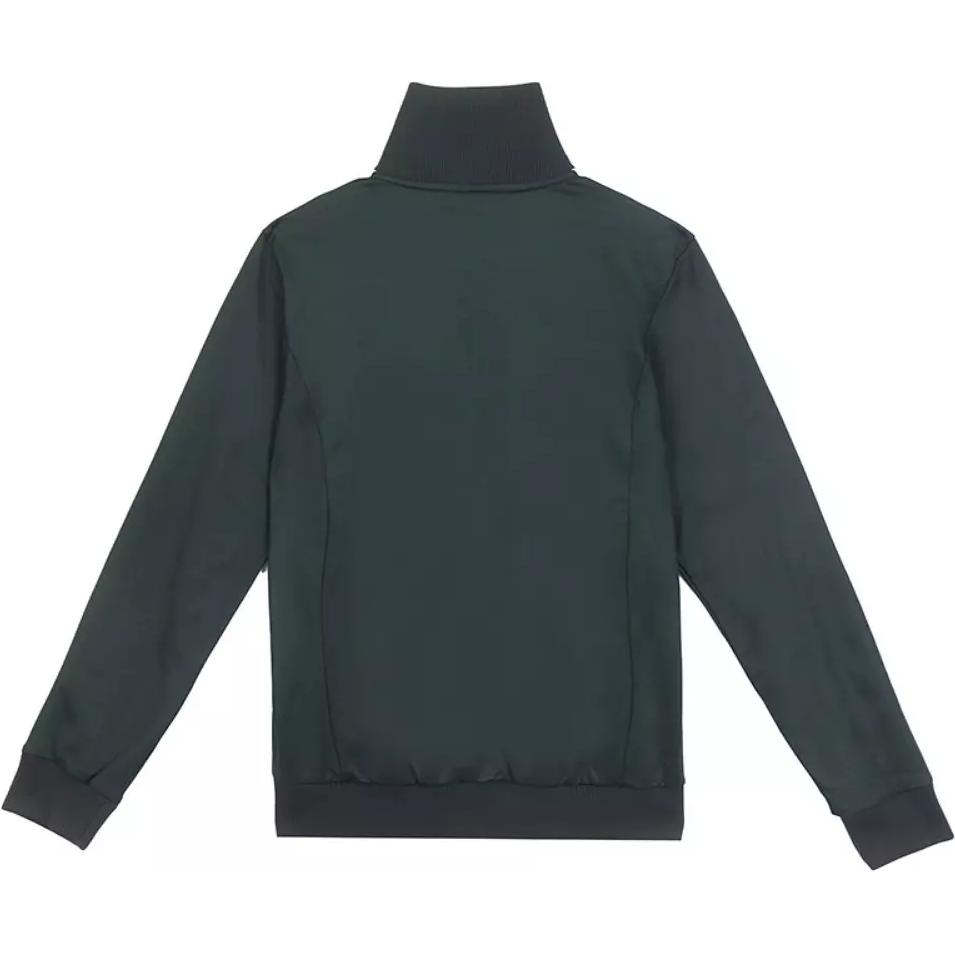 Adidas Bayern Munich Side Stripe Vintage Stand Collar Sports Casual Long Sleeve Jacket Men Jacket Shadow-Green IT4130