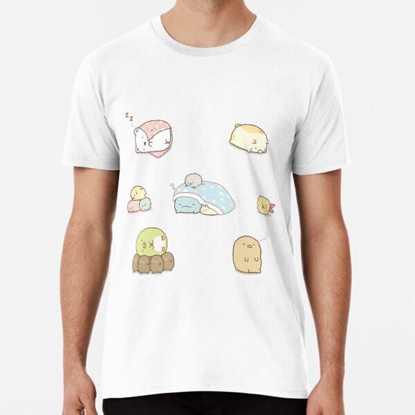 Sleepyheads From Sumikkogurashi Seamless Pat S to 5XL Made in the AU/USA T-Shirt