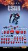 TOYSCOMIC FORGING SOUL Series AGS 23 CV Type 39 Fire Department Mobile Unit 1/60 Scale Alloy, ABS, and PA Pre-painted Complete Figure