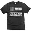 C.K T-shirt Charlie Kirk Patriotic USA Flag Conservative Tee Shirt Mens Tee Unisex T-Shirt