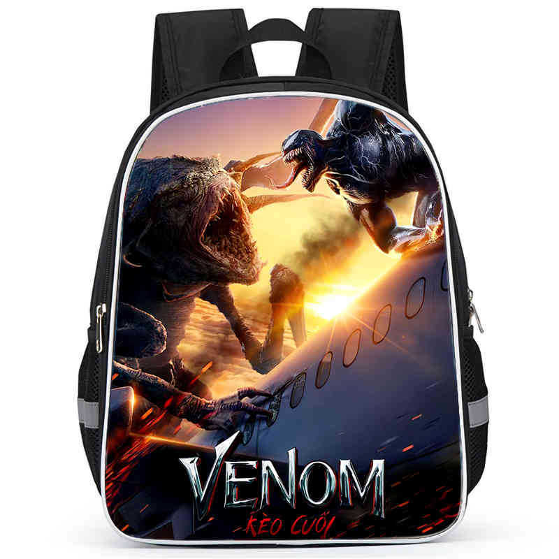 Venom 3 After A Dance Peripheral Anime Printed Backpack Student School Bag