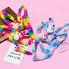 1Pc  Plush Glow Glow Ball Rabbit Hair Band Party Plush Glow Headwear