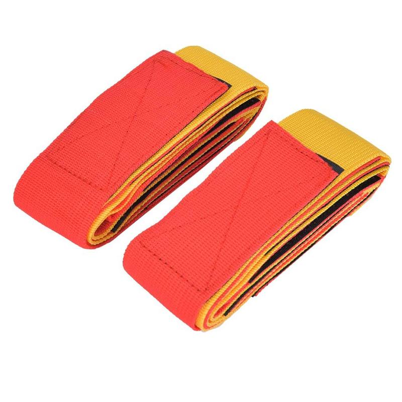 

Giant Footsteps 3/4/5 Legged Race Bands For Adults And Kids Team Building Activities Work Field Day Party Outdoor Sports Fun (As shown-32907)-