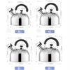 Bollitore in acciaio inossidabile Fischio domestico a gas Bollitore per acqua bollente 3/4/5/6L