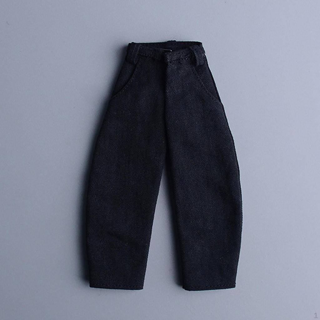 1/12 Action Figures Jeans 6 inch Male Figure Trousers Model Dress up Costume DIY Doll Decor