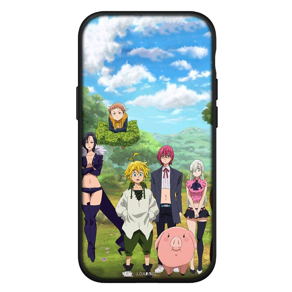 

Чехол для iPhone 17 16 15 Xiaomi Poco Redmi Note 14 13 12 11 Pro Max Samsung Galaxy S25 S24 OPPO Huawei Семь смертных грехов Мелиодас Бан Чехол для телефона for Samsung Galaxy A56 5G олений