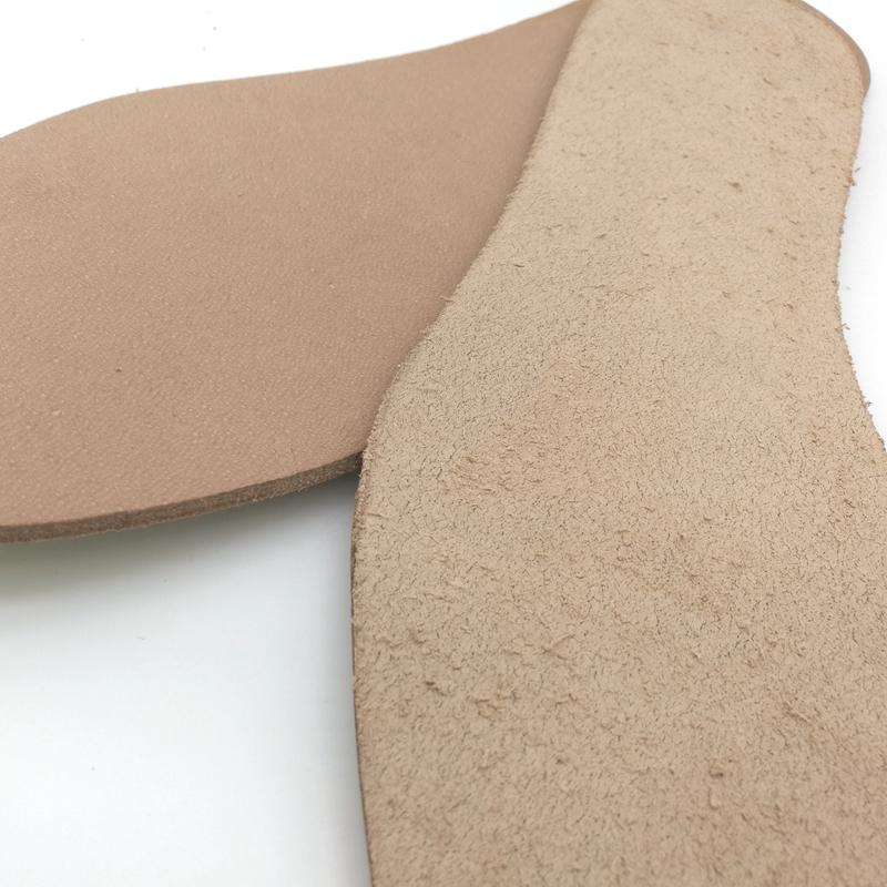 Sweat Cow Leather Insole Thickened Durable Health Pad Man Cowskin Insoles For Shoes 2-3mm