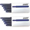 LAMY Lamy Fountain Pen Cartridge Ink Blue Black LT10BLBK 2 Box Set Regular Imported