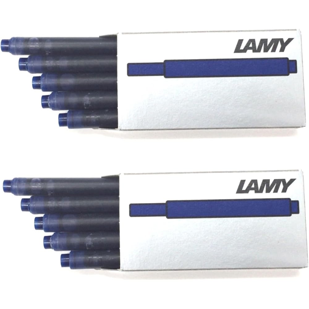 LAMY Lamy Fountain Pen Cartridge Ink Blue Black LT10BLBK 2 Box Set Regular Imported