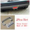 Front Rear Fog Light Frame / Tail Brake Lamp Decoration Cover Trim For Suzuki Vitara Escudo 2015 - 2018 ABS Chrome Accessories