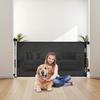 Retractable Baby Gate, Extends to 1850 mm Wide, 795 mm Tall, with Security Lock, Easy to Use, Walk Through Without Tripping, Mesh Dog Gate for Stairs,