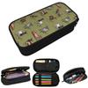 Tiny Goats On Green - Goat Herd Pattern Pencil Case for Boys Girls Gifts Pen Box Pencil Bag Stationery Supplies Pen Holder Bag