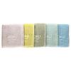 Rikuri MOKU Handkerchiefs, 5-Piece Set, Thin, Quick-Drying, Stylish, and Absorbent, Perfect for Gifts and Thank You Gifts (Pastel)