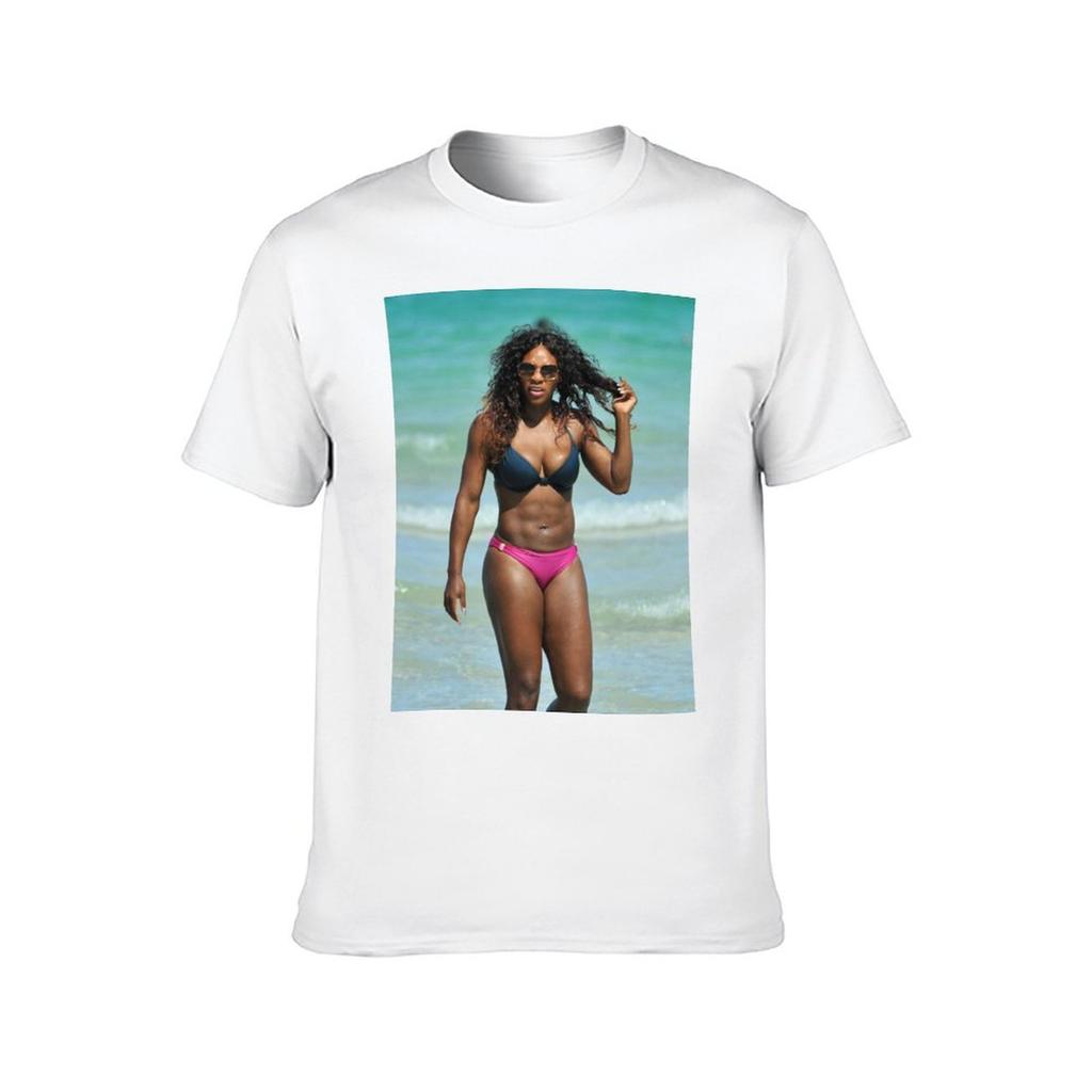 Serena Williams #222 T-Shirt t shirts for man slim fit man t shirt luxury T-Shirt