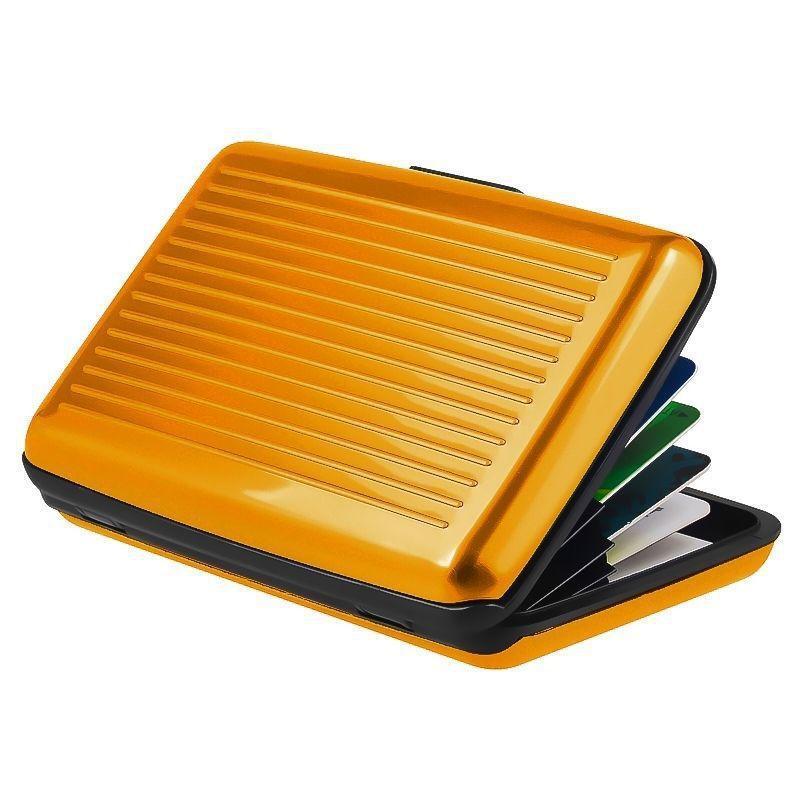 RFID Blocking Metal Wallet Women Men Business ID Credit Card Protector Card Holder High Quality Waterproof Anti-scan Purse