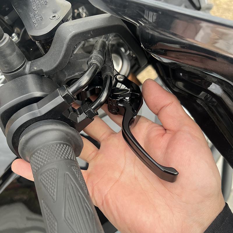For CFMOTO CF MOTO 450MT MT450 450 MT MT 450 CF450MT Motorcycle Accessories Short Two Finger Brake Lever Clutch Lever Handle