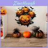 Halloween Wall Decal Pvc Pumpkin Bat Stickers Home Decor For Living Room