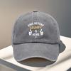 Adjustable Vintage Baseball Cap  Have No Fear Grumpy Is Here Print Breathable and Hand Washable Perfect for Outdoor Sports