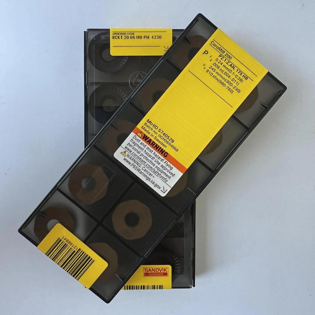 RCKT2006M0-PM 4230 CNC Lathe Carbide Blade 10 PCS