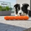 Dental Care Toys for Puppies Spiky Dog Chew Stick, Indestructible Toy, Teeth Cleaning Rubber Toy with Treat Dispensing Hole Aggressive Chewers,
