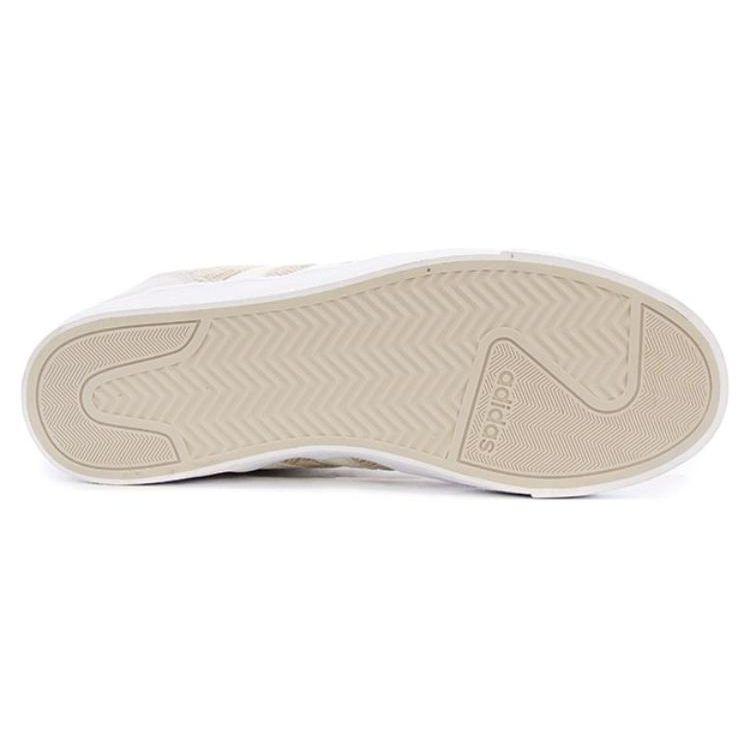 Adidas Cf Daily Qt Versatile Comfortable Durable Breathable High-Top Skate Shoes Unisex Skate Shoes Beige B74275