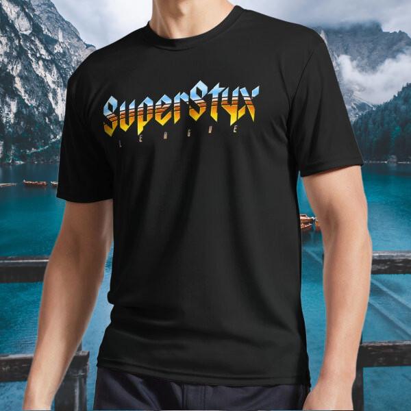 

New Shirt SuperStyx League Titles Logo Active T-Shirt Funny Size S to 5XL S