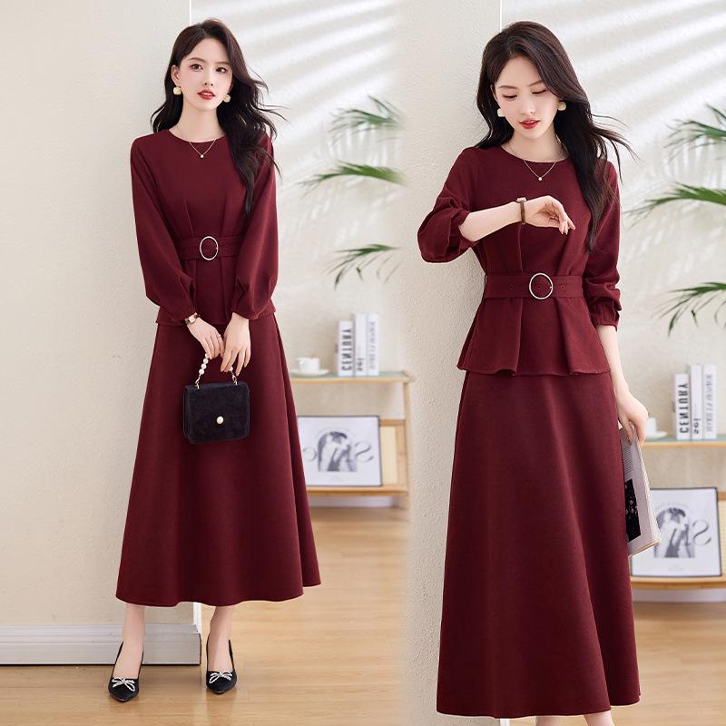 

Women s Spring Korean Style High-End Fashion Dress - Elegant and Trendy Extra Large