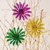 Tree Christmas Colorful Ornaments Set Of Six Realistic Pvc Decorations For Cheer Holiday