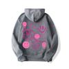 Oversized Womens Hooded Sweatshirt Loose Fit Casual Graphic Letter Print Long Sleeve Top