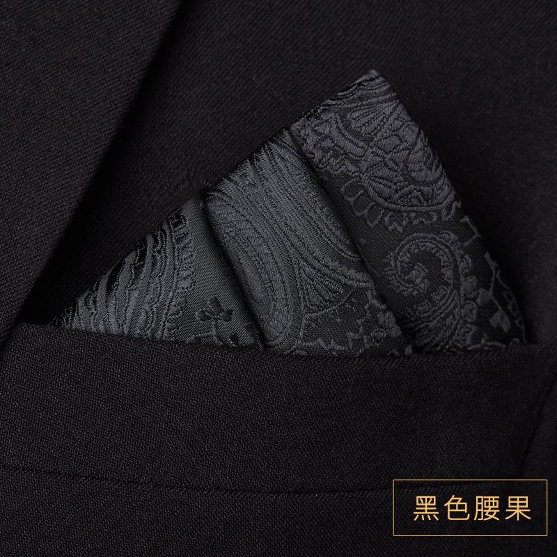 Herren Anzugtaschentuch Quadratisches Tuch Herrenhemd Taschentuch Schal Kleid Anzug Brusttuch Seidentuch Brusttuch Klein Weiß