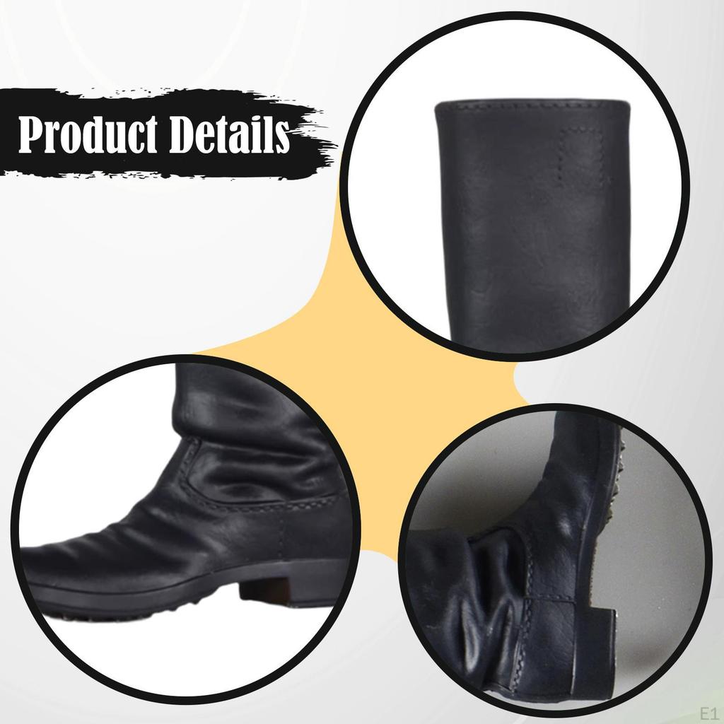 1/6 Woman's Knee High Boot Doll Shoes, Knight Boots Footwear for 12inch Action Figure Dress up