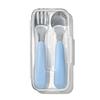 Tot Spoon Fork Set with Dusk Dishwasher Easy 61165100 & Case, Design, Safe, Grip,