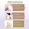Einweg Make-up Wattepads 100/120 Stück Weich Rund Dreilagig Gesichtsreinigungstücher Make-up Entferner Kosmetik Reinigung