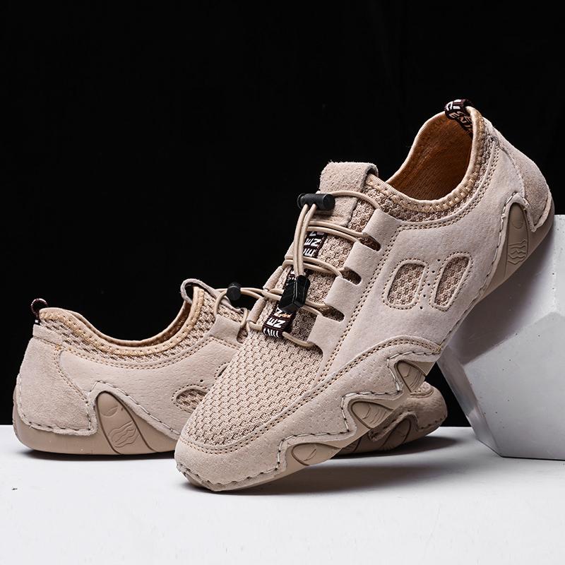 Fashion Lightweight Men Casual Shoes New Trendy Hiking Shoes Versatile Treking Footwear Fashion Non Slip Walking Flats Comfort Sneakers