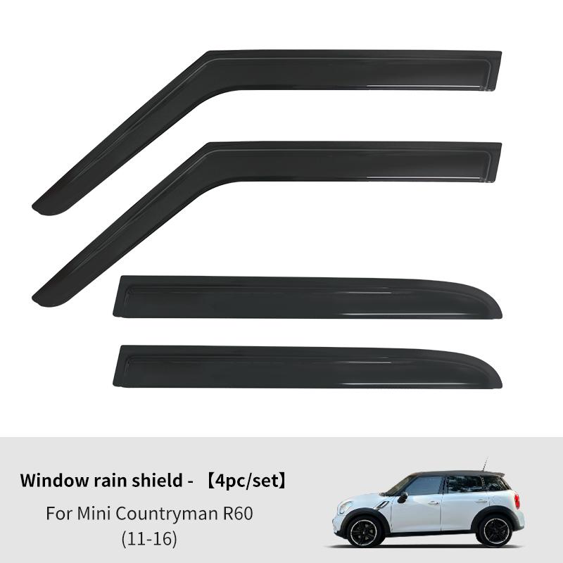 

Window Visor For MINI COOPER F55 F65 F60 R60 U25 F54 J05 COUNTRYMAN CLUBMAN Vent Sun Rain Guard Shield Delflector Awning Cover