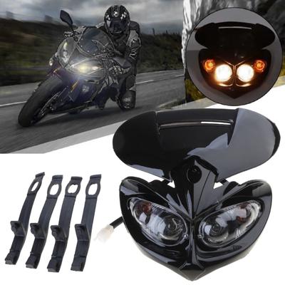 Motorcycle Fairing for Head Light High Low Beam Dual for F-Eagle Apollo for DC 1