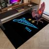 Football Club Emblem Printed Area Rug for Office, Chair Rug, Decorative Carpet Floor Mat, Large Size Fan gifts Christmas gifts