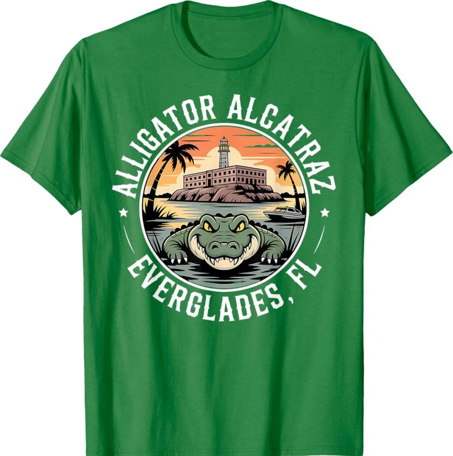 Alligator Alcatraz Escape Team Unisex T Shirt M