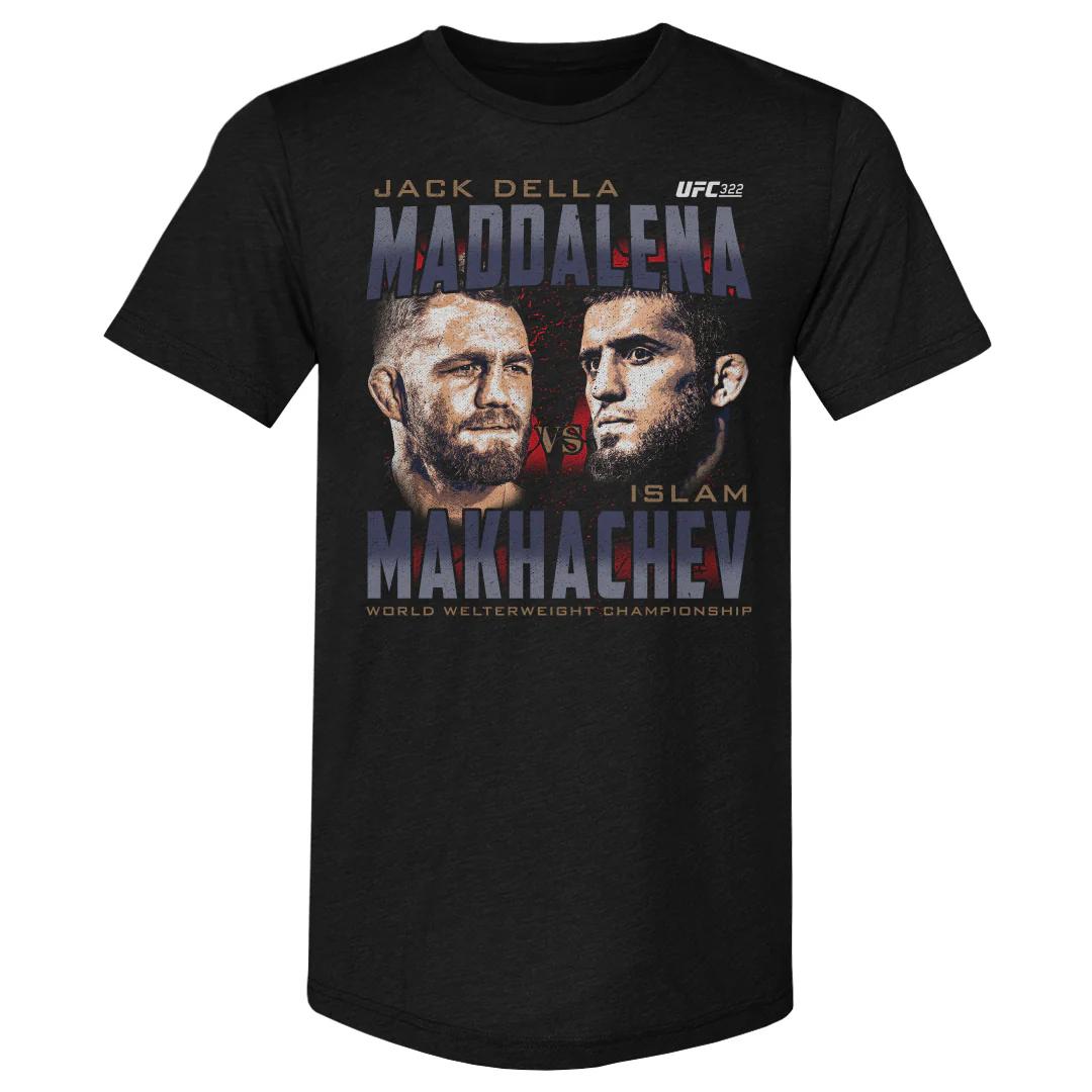 2026 Лето UFC Ислам Махачев 322 Боевая Графическая Футболка Женская Спортивная Хлопковая С Коротким Рукавом Свободная Повседневная Рубашка для Фитнеса Унисекс S