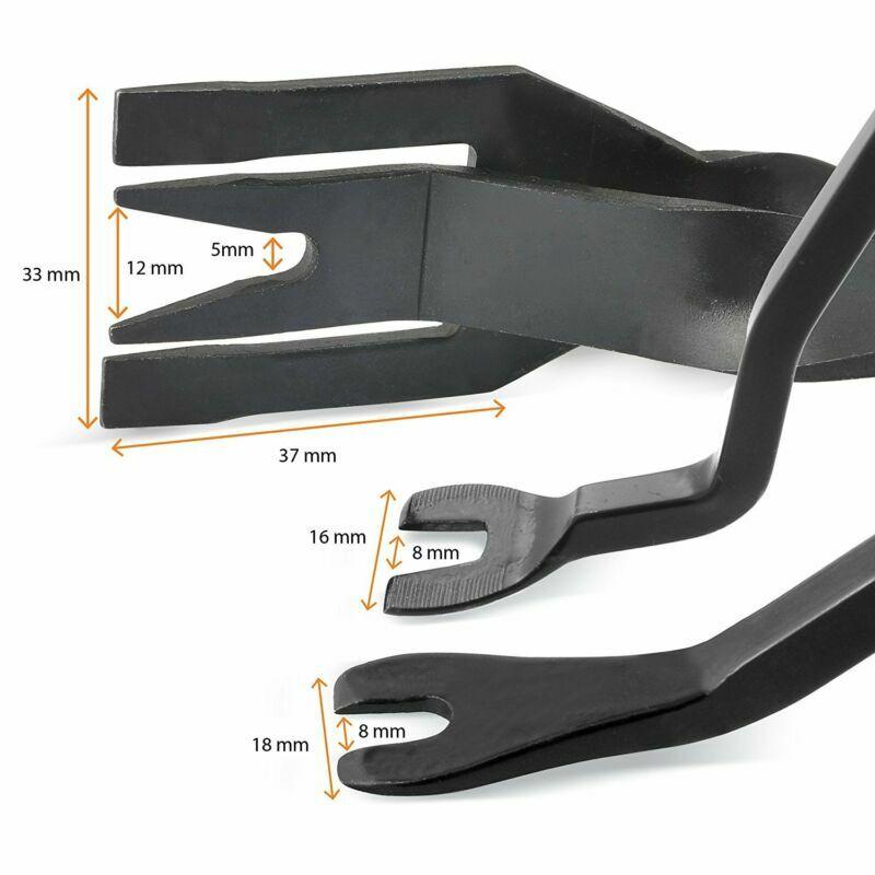 14 Pcs Car Panel Trim Door Dashboard Audio System & Clip Fastener Remover Tools