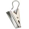 10 Pcs Heavy Duty Curtain Clips W Hook - Silver