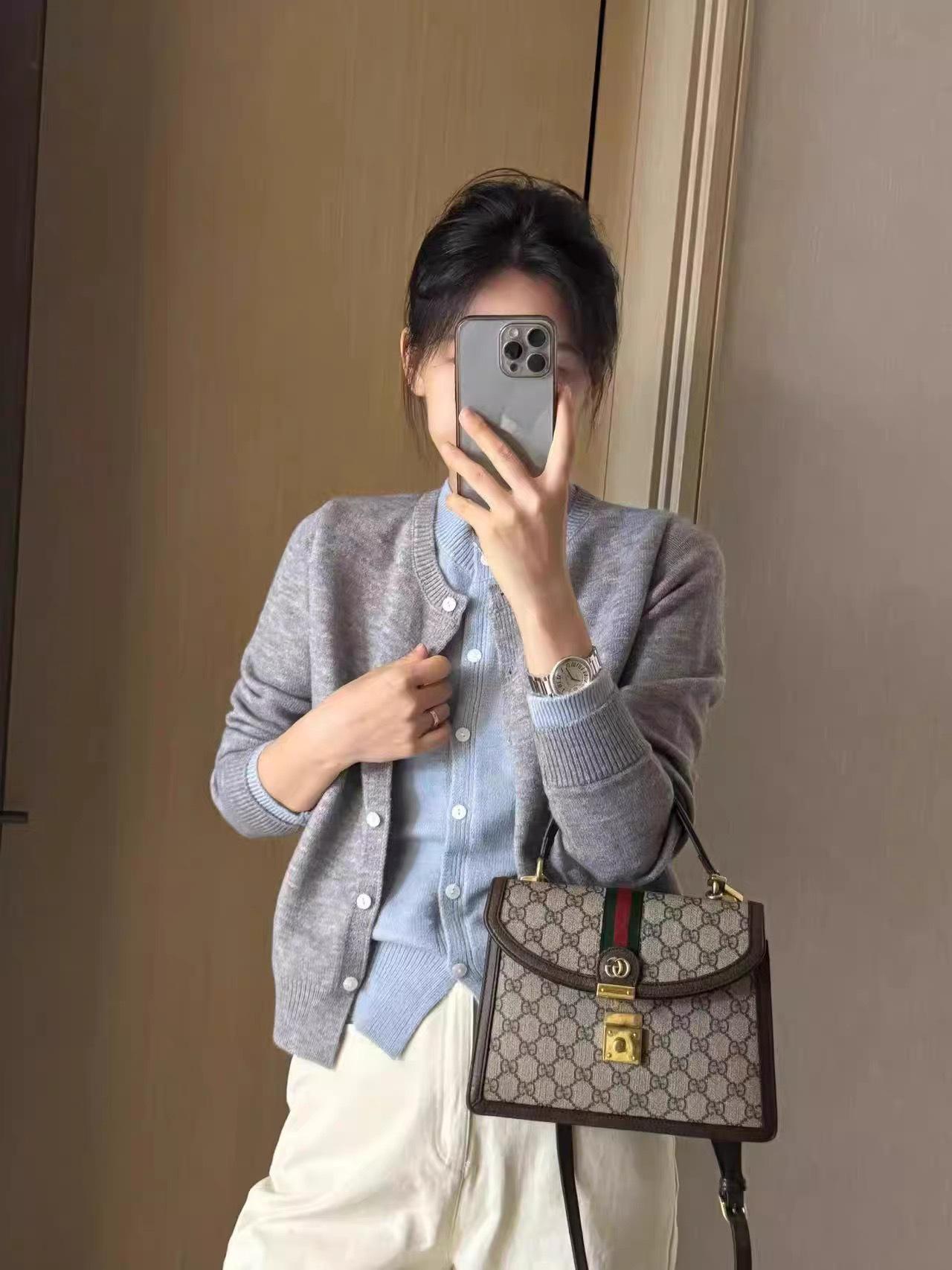 

Korean Style Colorblock Knit Cardigan - Women s Early Autumn Two-Piece Sweater Coat for Fall/Winter Fashion L: Suitable for 95-105 jin