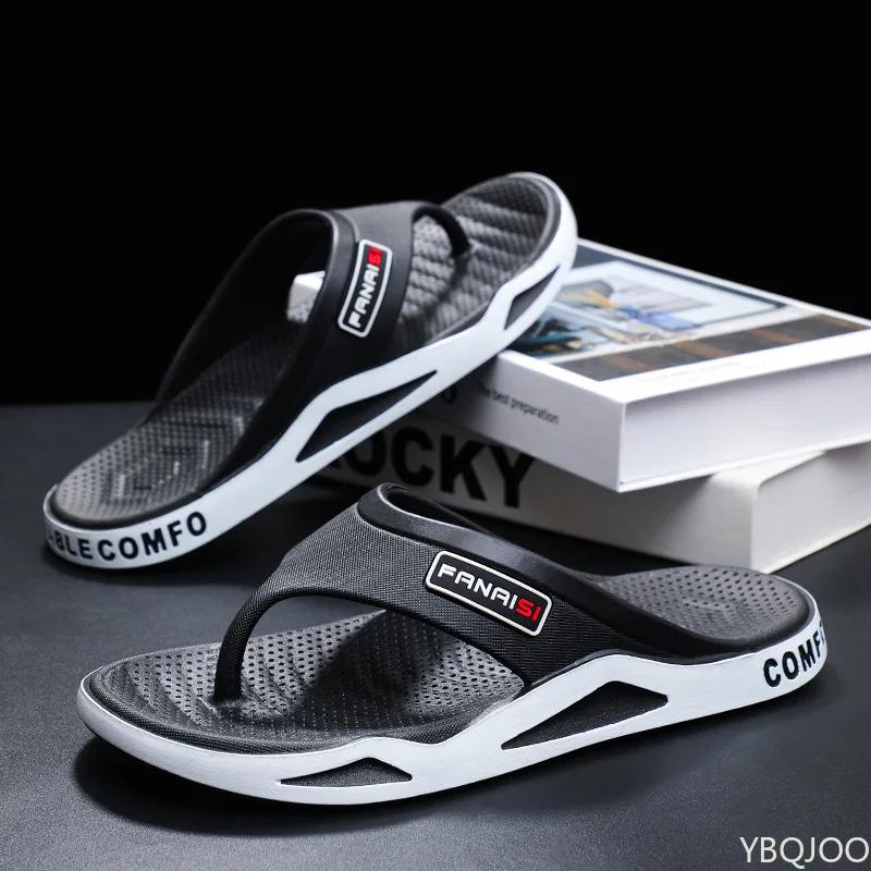 Fashion Men's Flip-flops Outdoor Sports Fashion Summer slippers Trend Comfort Beach Sandals Men Casual Shoes House Flip Flops Home Shoes