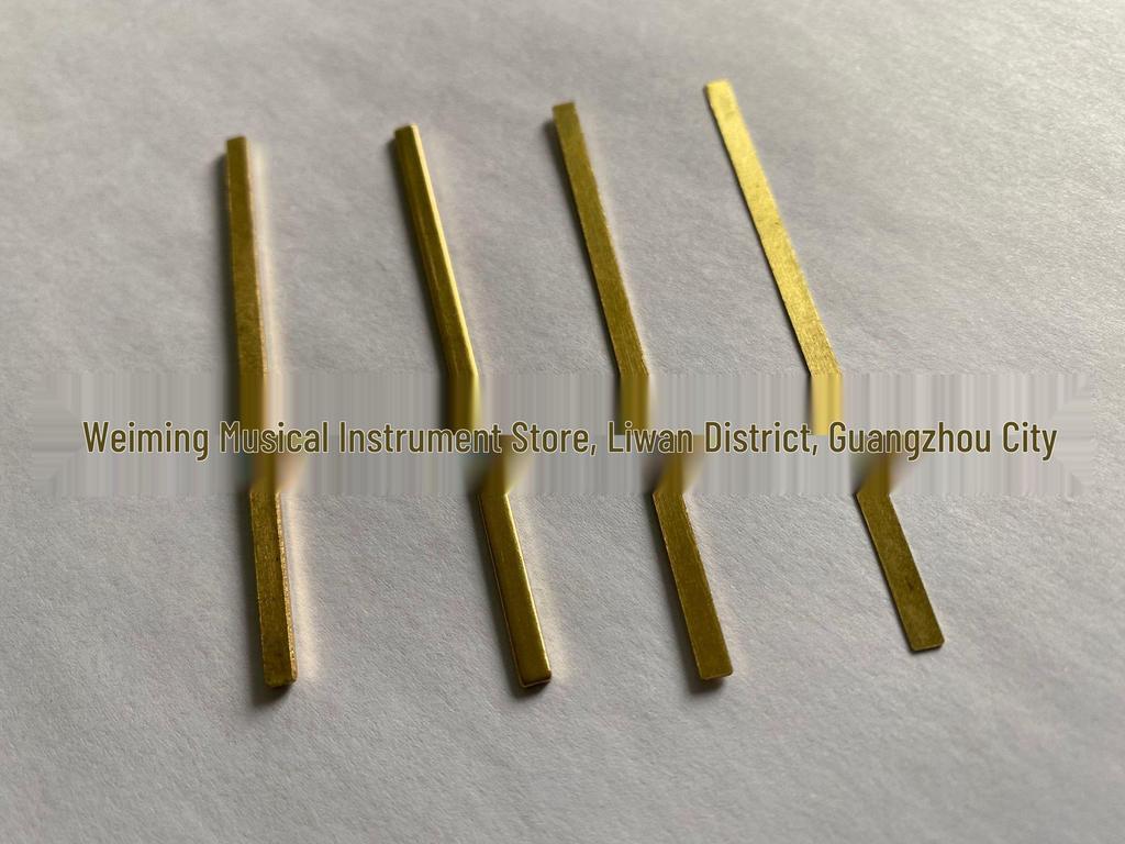 Copper Guitar Nut Riser: 1.45, 1, 0.45, 0.1mm Thick String Height Shims for Eliminating String Buzz