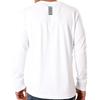Emporio Armani Ea7 Series Solid Color Letter Print Crew Neck Long Sleeve T-Shirt Men Tops White 6GPT40-PJ2AZ-1100