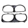 Upgraded Headlights Frame Replacement Front Lamp Headlight Bezel Set Easy Installation Suitable for -Challenger