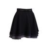 J Jane Tiered Flare Skirt (Black)