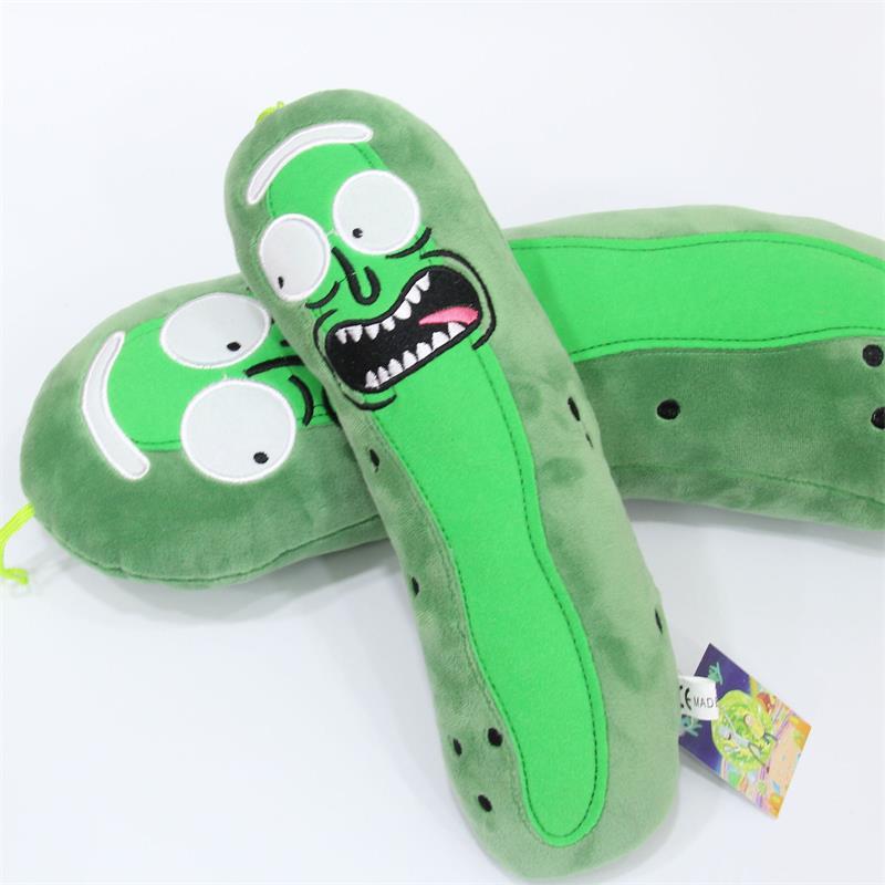 Rick And Morty Gurka Gosedjur Med PP-Bomull För Barnpresent Och Samlarobjekt