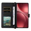 For Oppo Find X9 Pro 5G Leather Case Stand Wallet Phone Cover with Shoulder/Wrist Strap